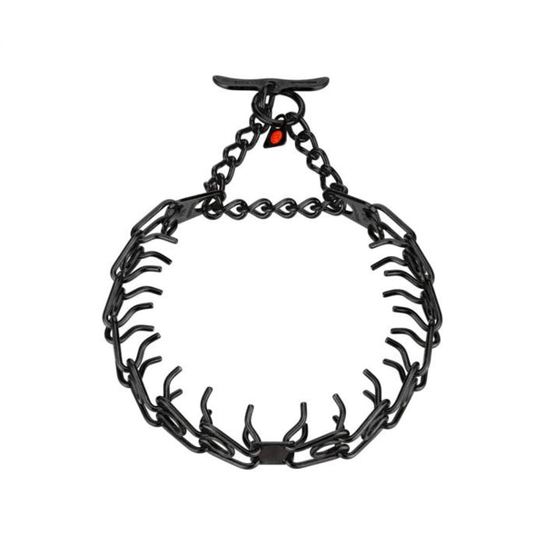 HS Sprenger Collar Ultra-Plus con Whale Tail acero inoxidable negro 3 mm x 60 cm