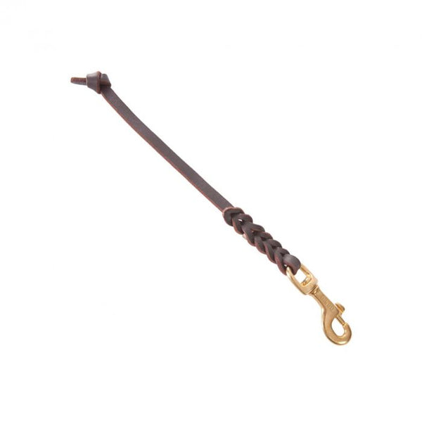 Dingo Gear Correa corta de cuero 10 mm x 30 cm