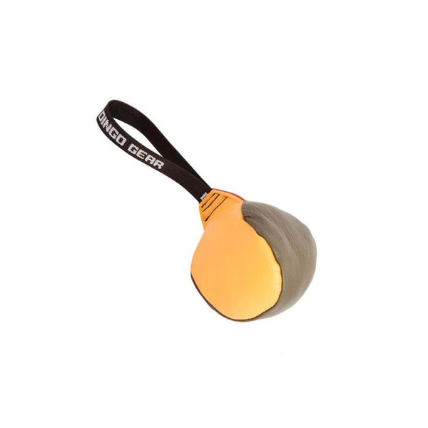 Dingo Gear Pelota de cuero de 11 cm con asa