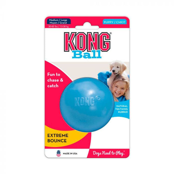 Kong Puppy Ball azul