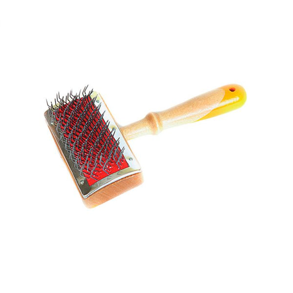 Dingo Cepillo de madera con agujas extralargas